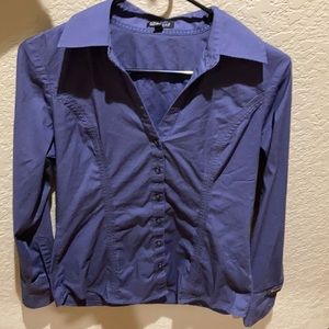 Express essential stretch button down